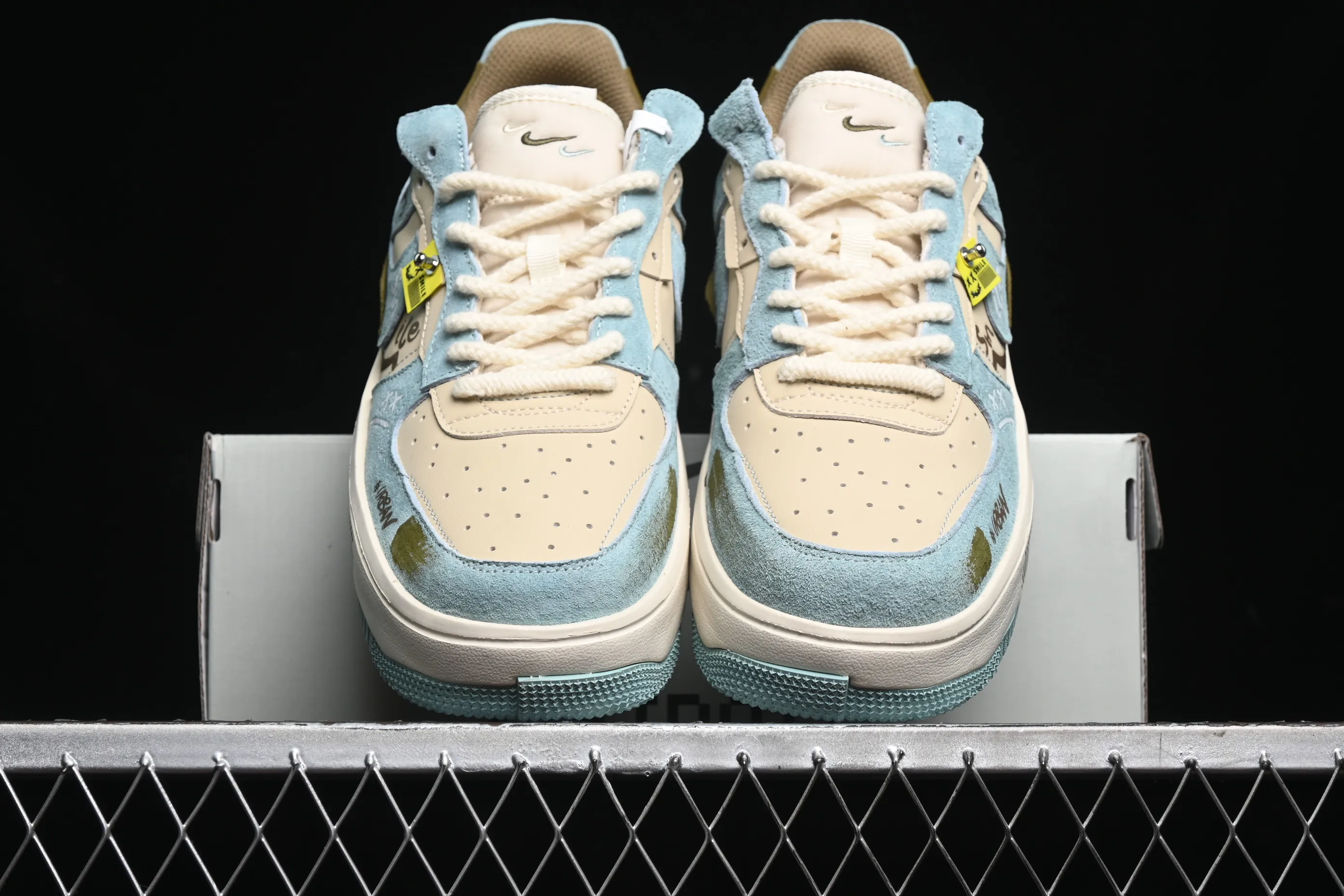 All categories Nk Air Force 1 Air Force series Nk Air Force 1 Fontanka Air Force low-top Nk Air Force 1 Fontanka "Enjoy life" Air Force One customized low-top casual sneakers CW6688-508